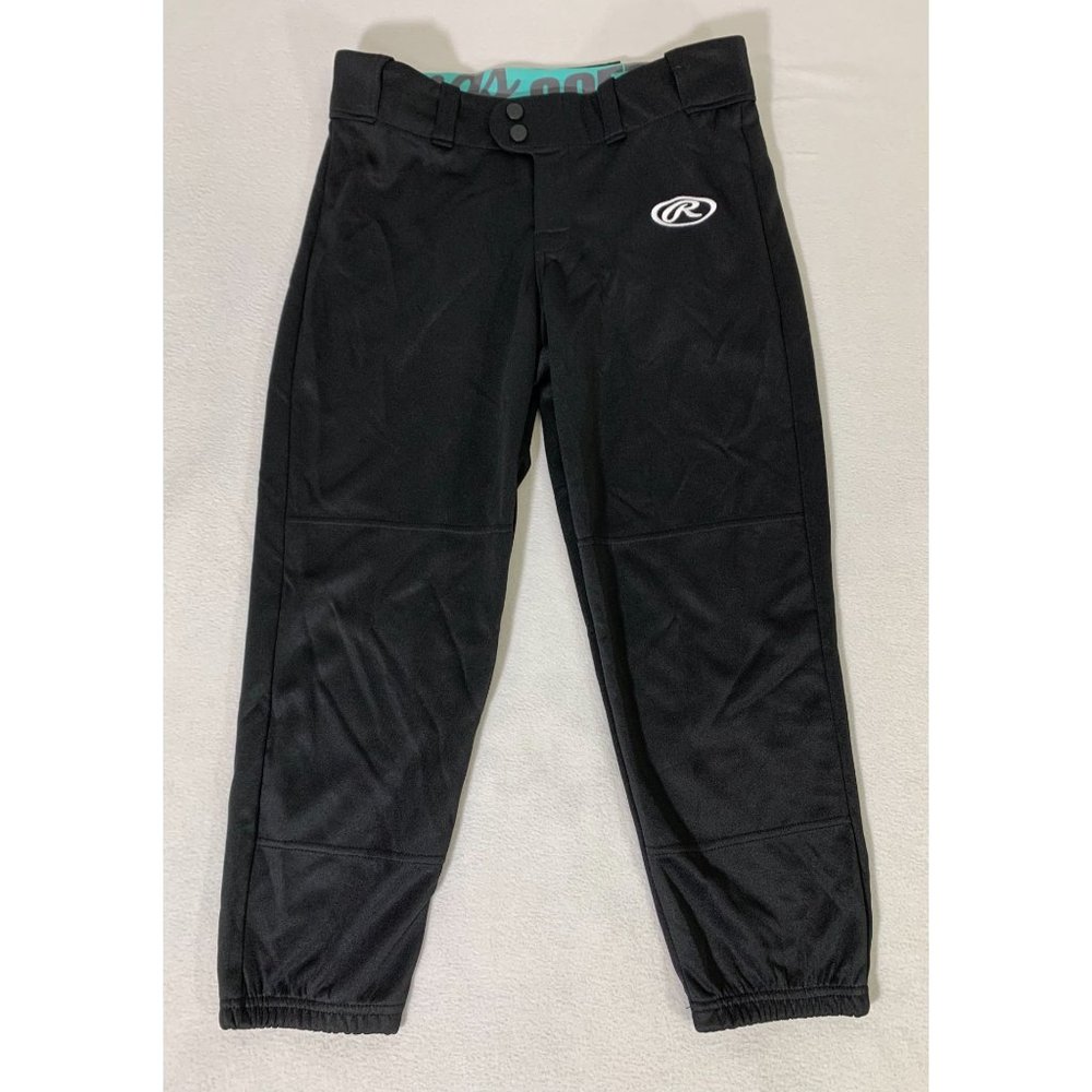 Rawlings Black Softball Elastic Pants Women’s Size Medium